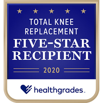 2020 5-Star Rating for Total Knee Replacement